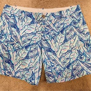 Lilly Pulitzer Womens Jayne Shorts 7” inseam Sz 8